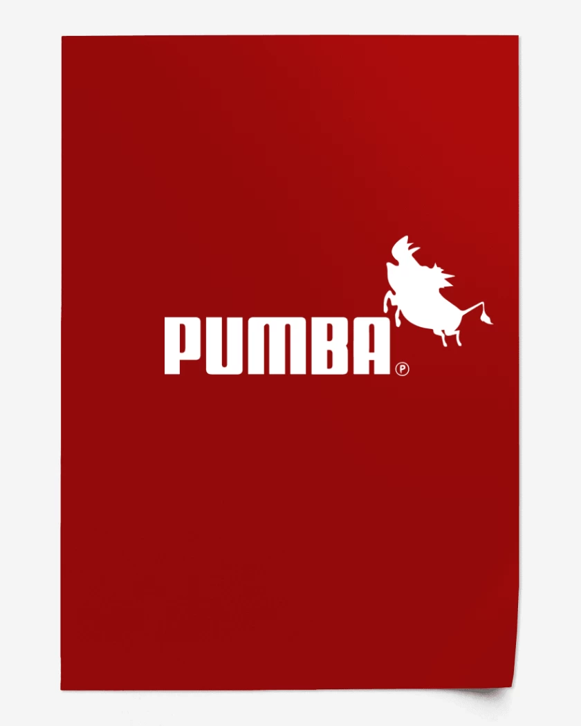 Print Rojo de Pumba
