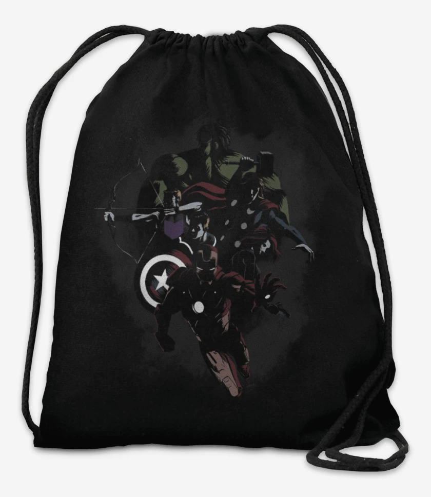 Mochila Negro de Avengers