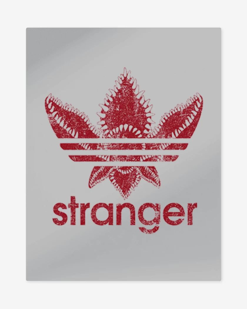 Print metalico Stranger 