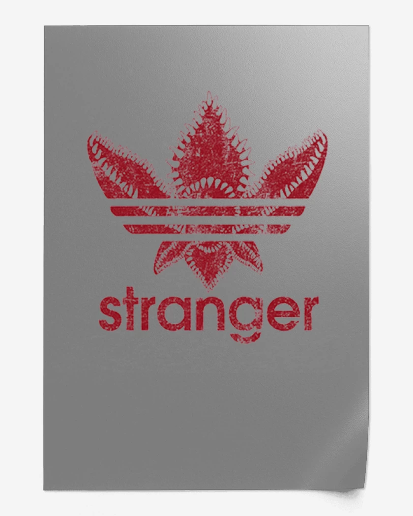 Print Gris Melange de Stranger 