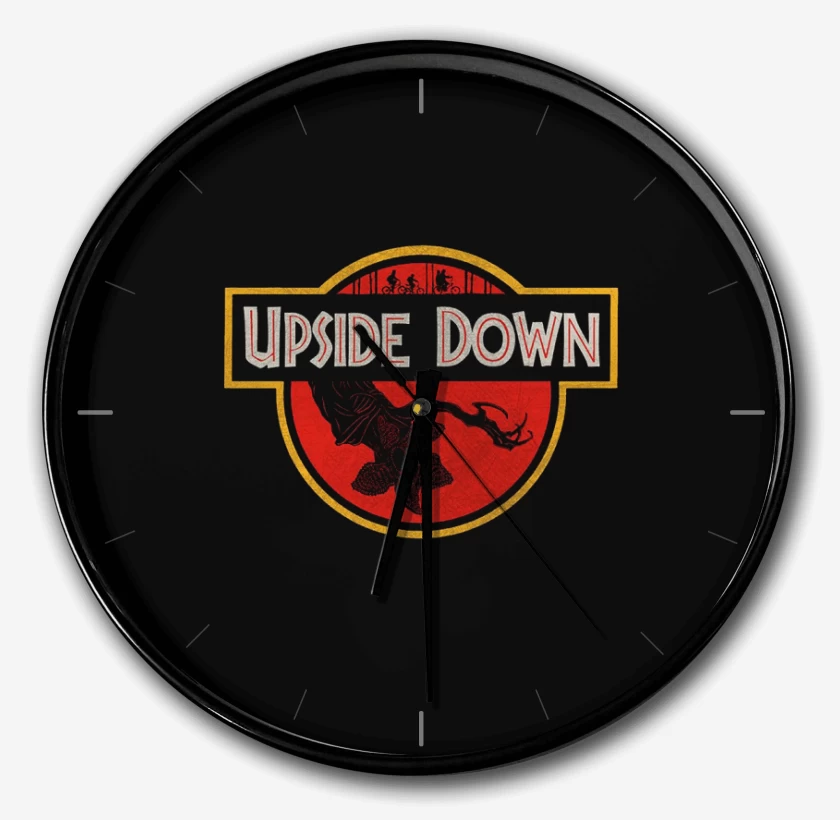 Reloj Negro de upside down