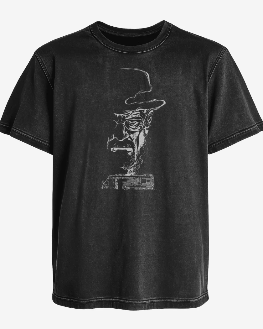 Polera desgastada Walter white 2