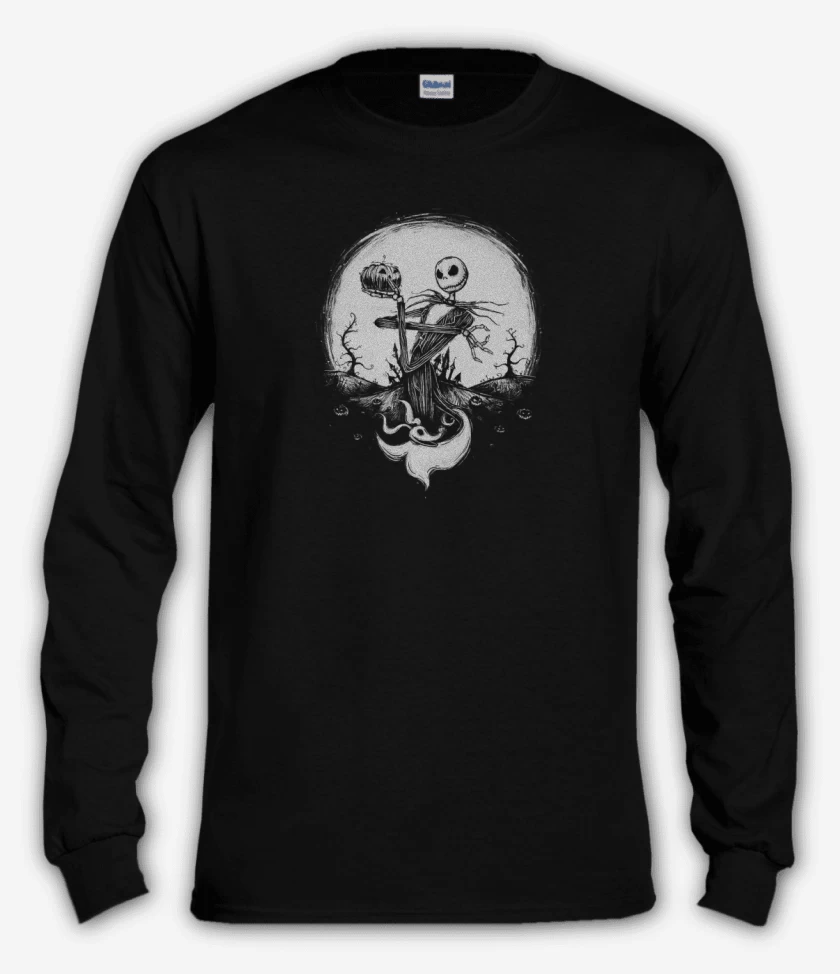 Polera manga larga Negro de Jack 