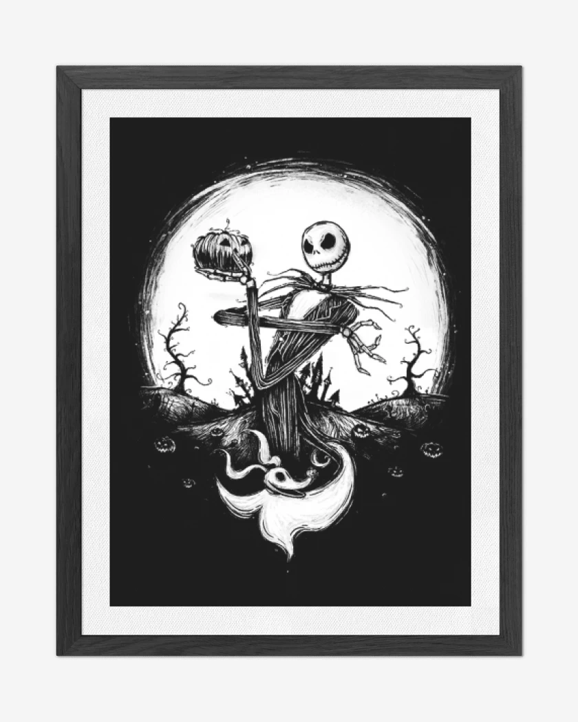 Cuadro decorativo Negro de Jack 