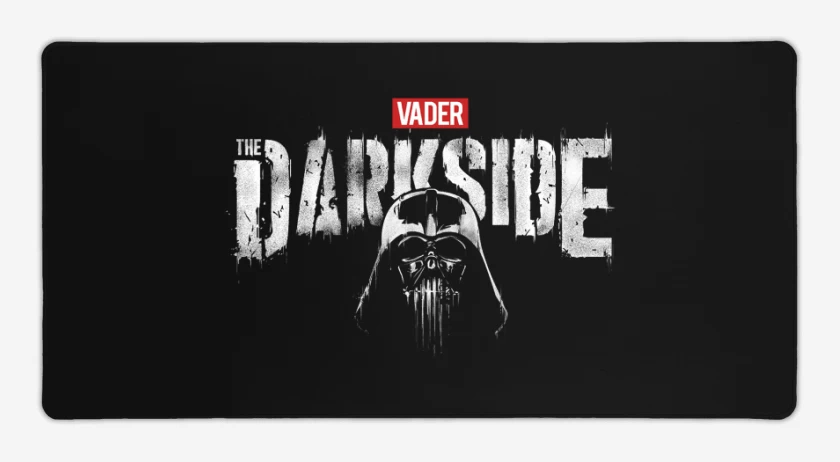Mouse pad Gamer Negro de Vader Darkside