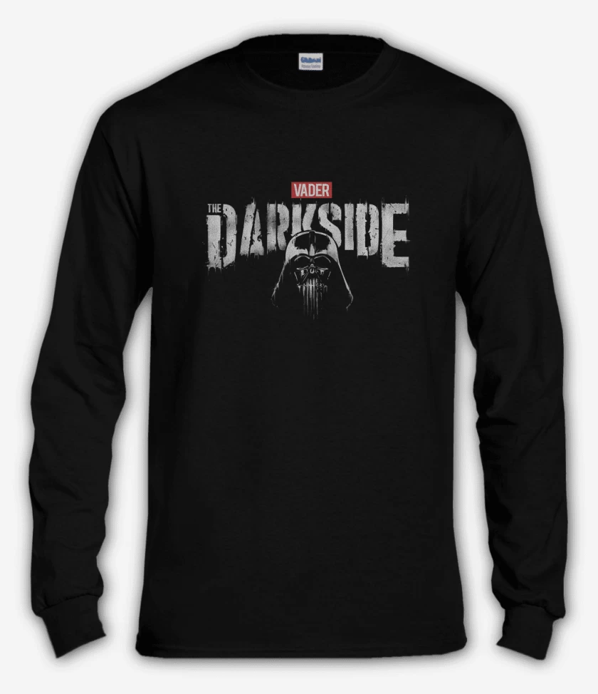 Polera manga larga Negro de Vader Darkside