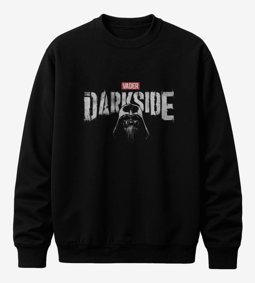 Poleron polo Negro de Vader Darkside