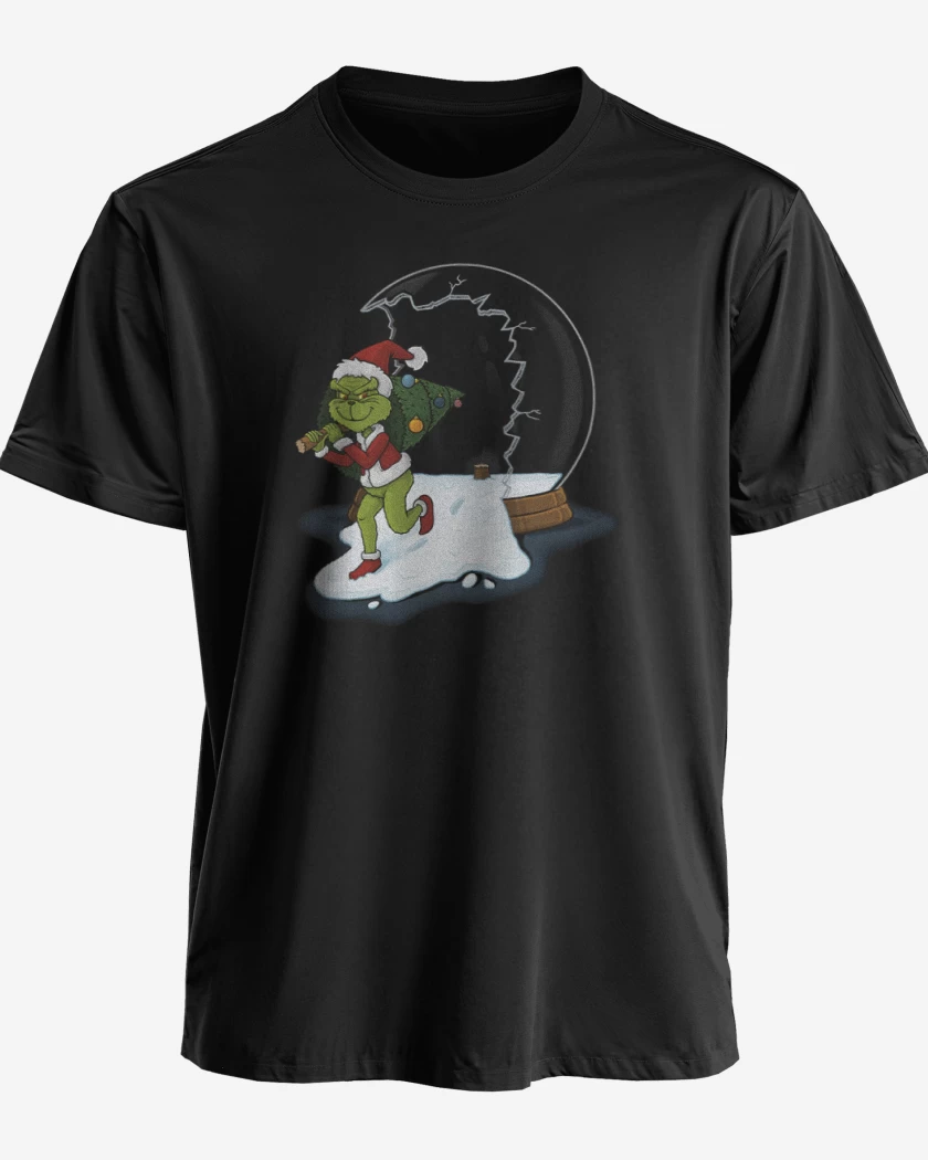 Polera premium Negro de Grinch