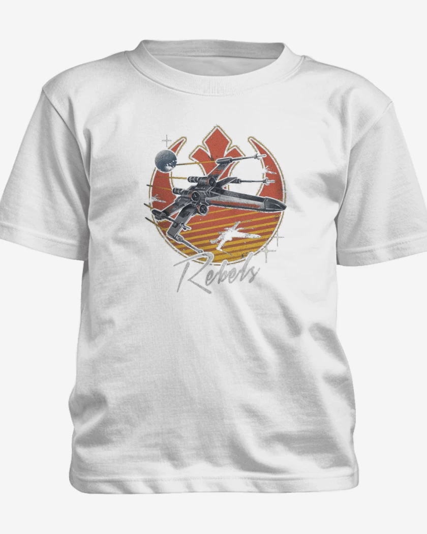 Polera de niño Blanco de rebels