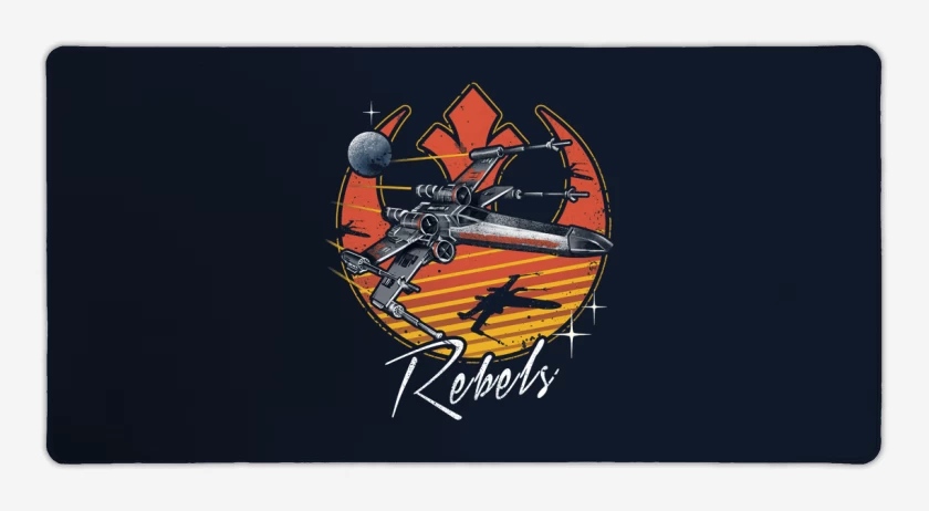 Mouse pad Gamer Azul Marino de rebels