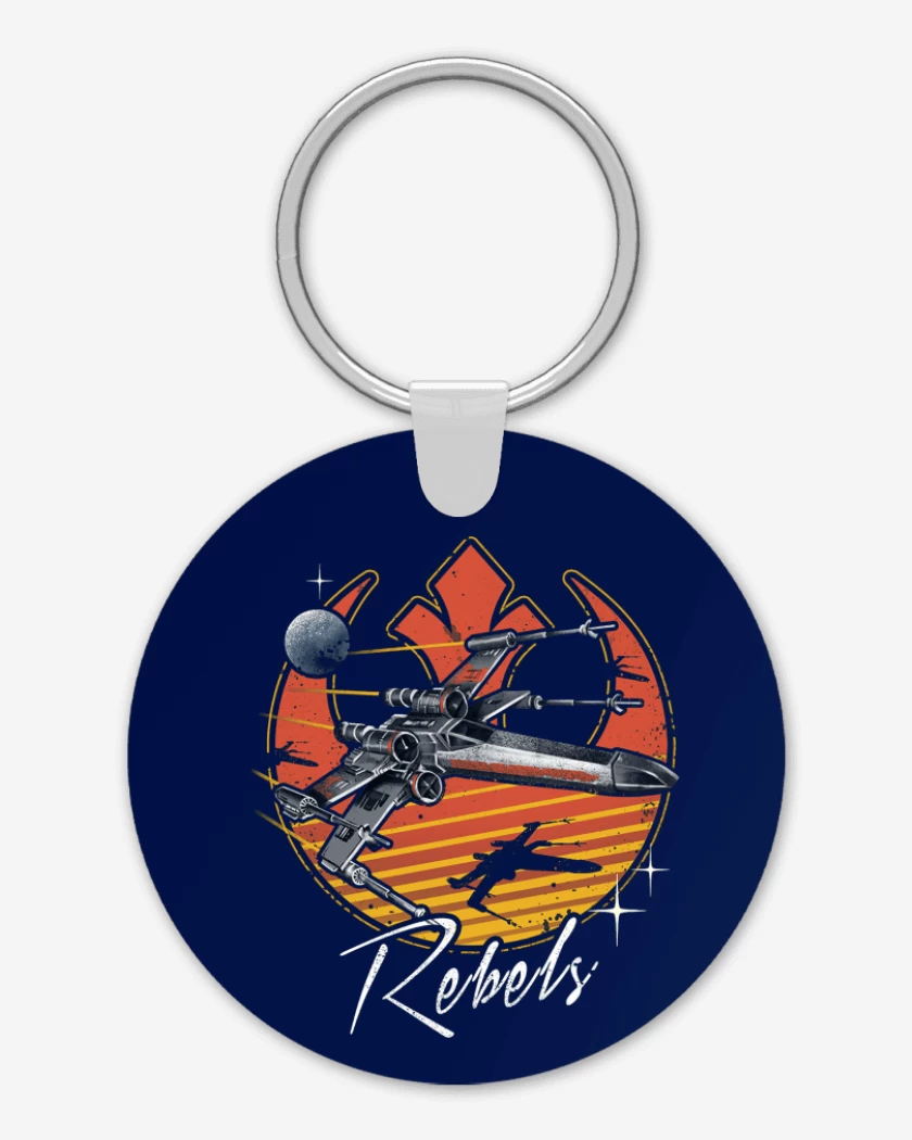 Llavero Azul Marino de rebels