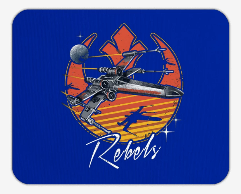 Mousepad Azul Marino de rebels