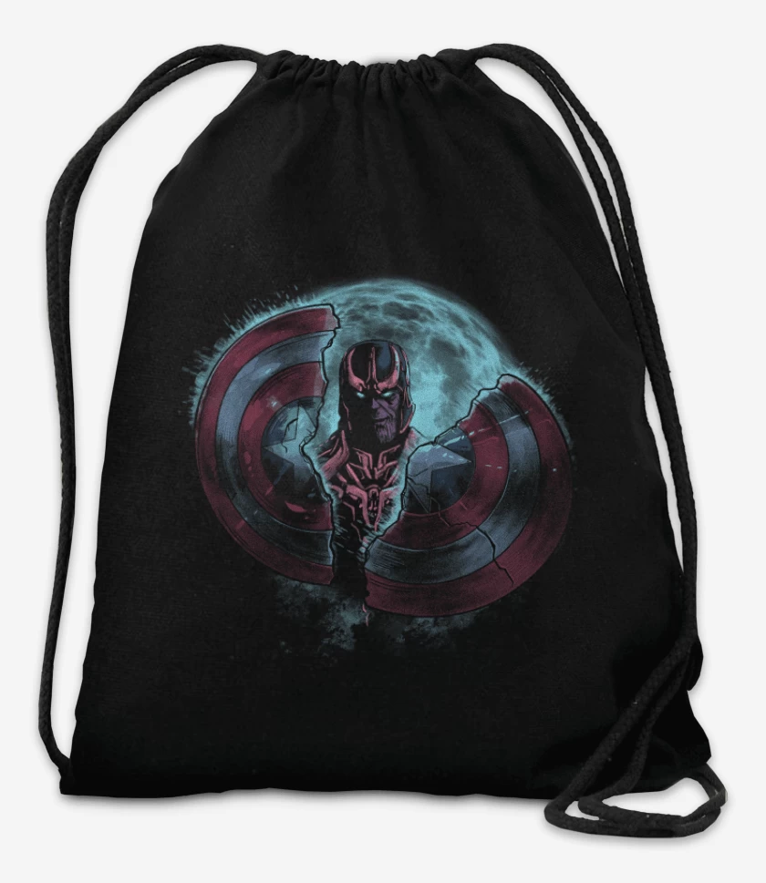 Mochila Negro de Thanos 