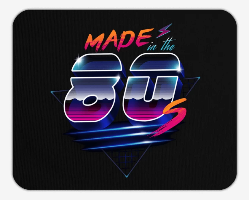Mousepad Made in the 80s