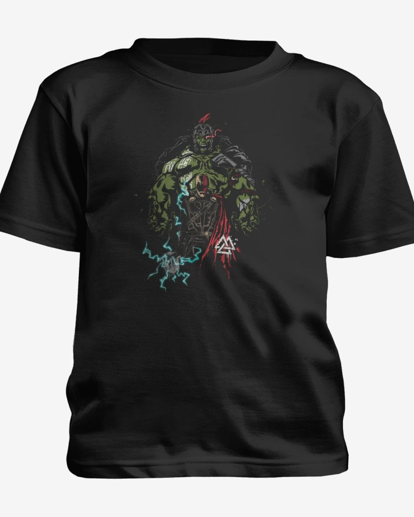 Polera de niño Negro de Thor ragnarok 4