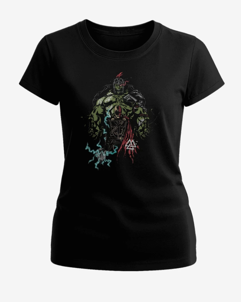 Polera de Mujer Negro de Thor ragnarok 4