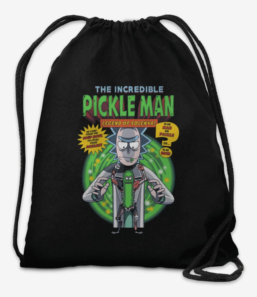 Mochila Negro de Pickle man