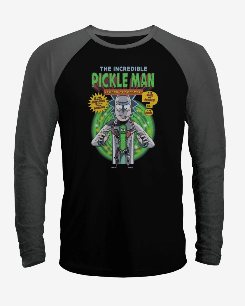 Polera Raglan Pickle man