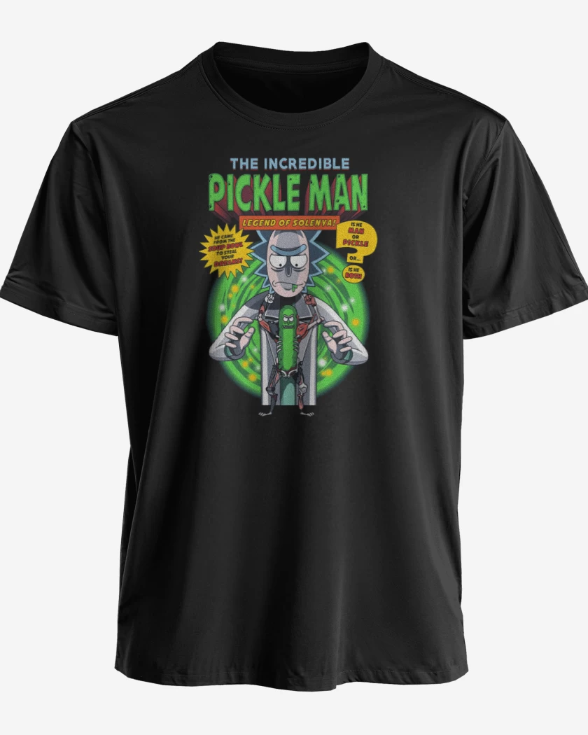 Polera premium Negro de Pickle man