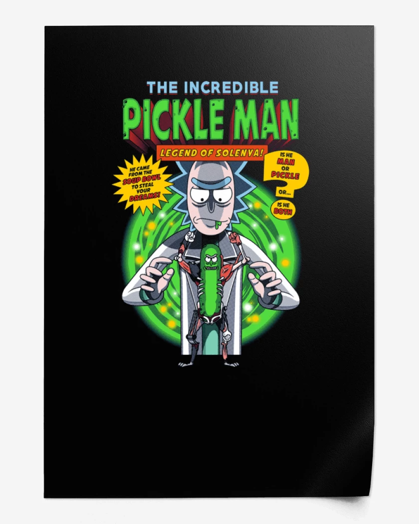 Print Pickle man