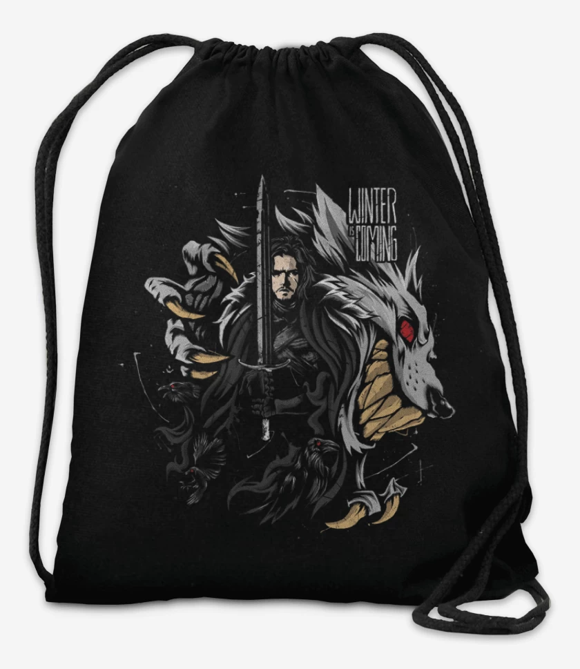 Mochila Negro de Winter is coming full color 