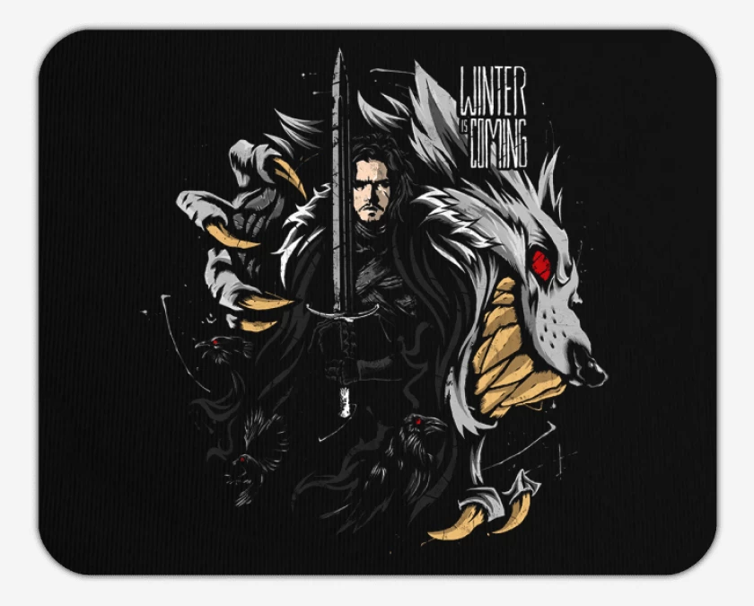 Mousepad Winter is coming full color 