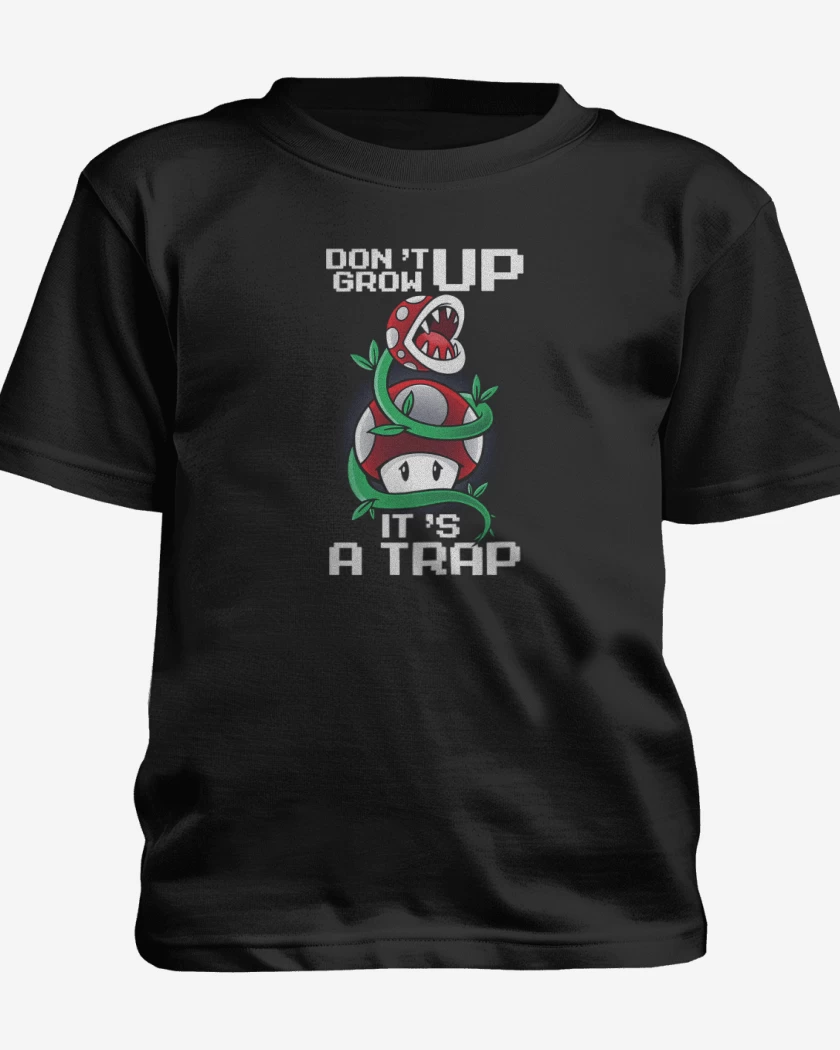 Polera de niño Negro de Its a trap