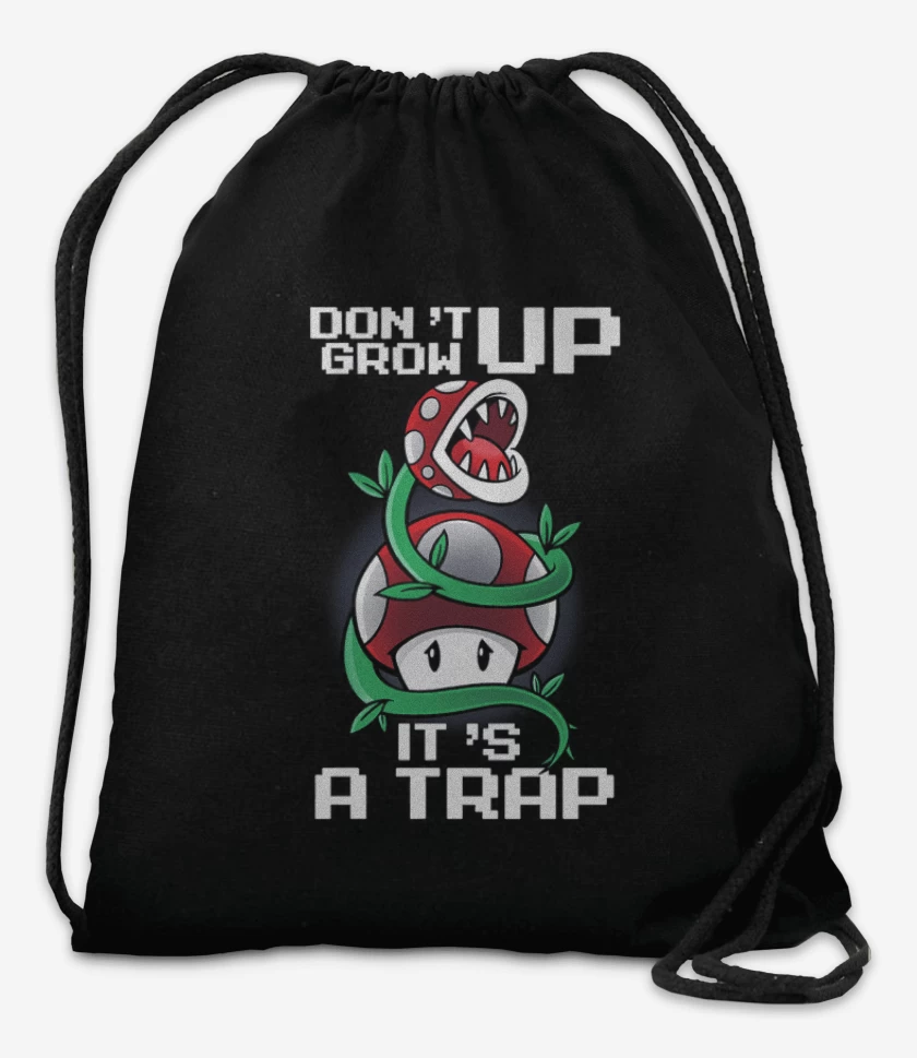 Mochila Negro de Its a trap