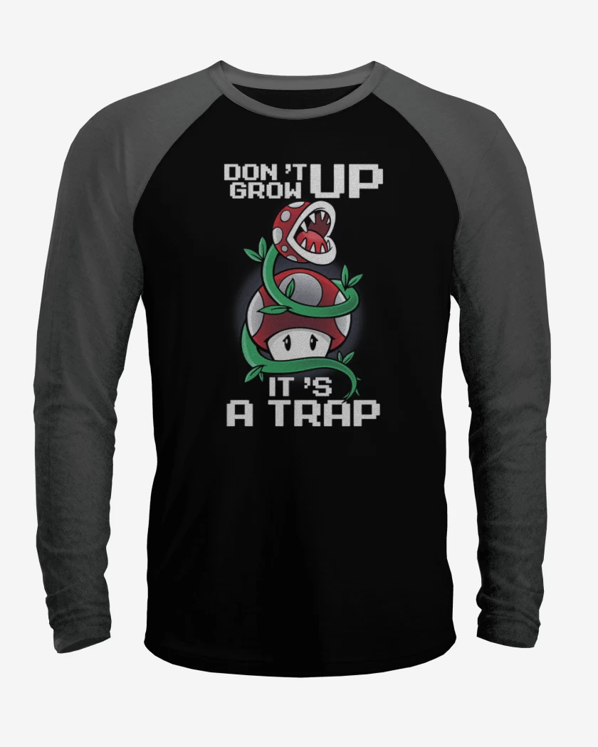 Polera Raglan Its a trap