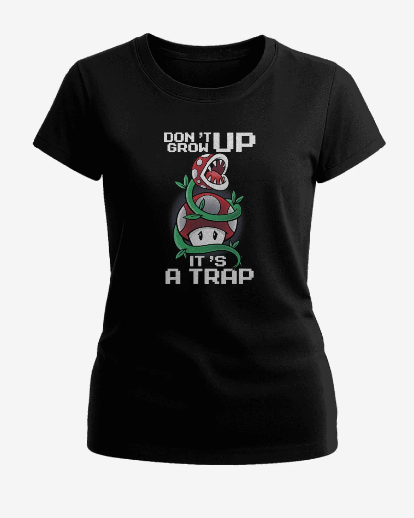 Polera de Mujer Negro de Its a trap