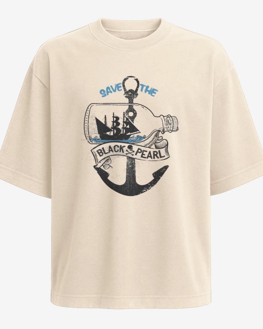 Polera Oversize Beige de Save the pearl