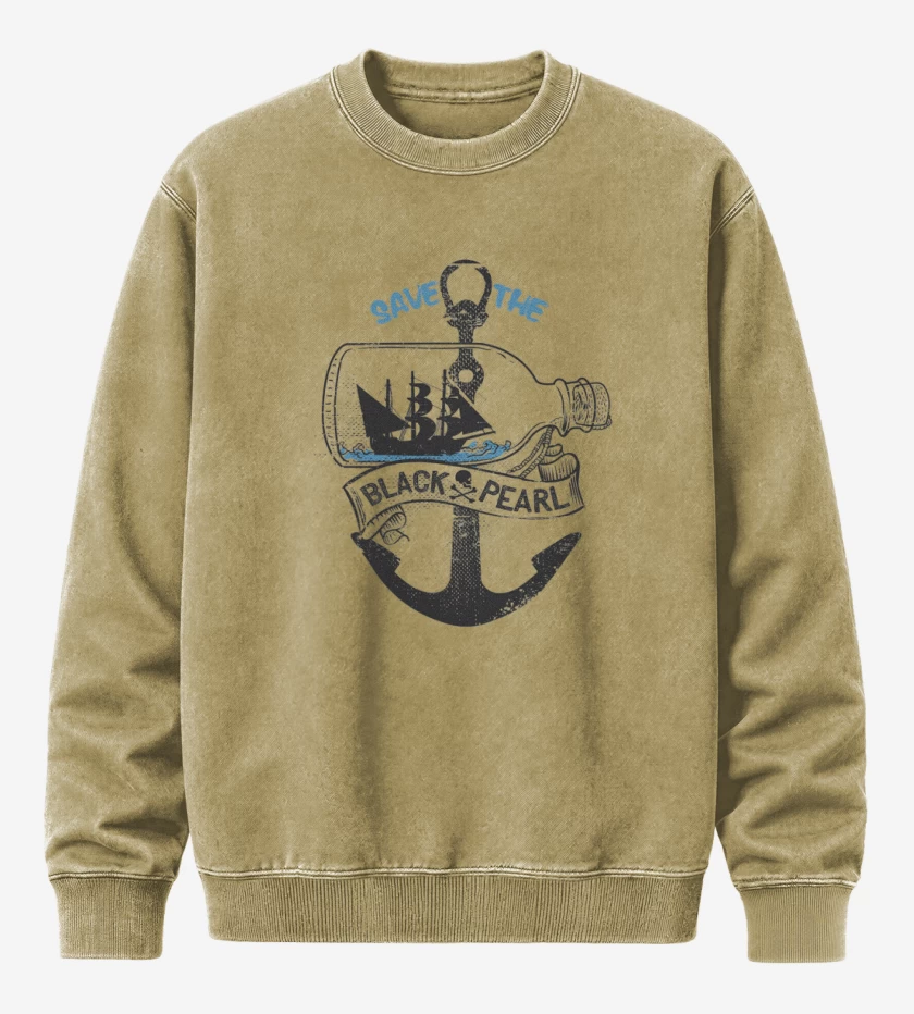 Poleron Polo Acid Wash Beige de Save the pearl
