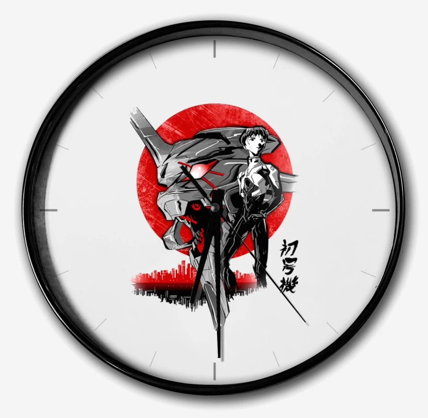 Reloj Blanco de evangelion