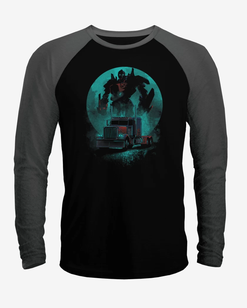 Polera Raglan Optimus prime