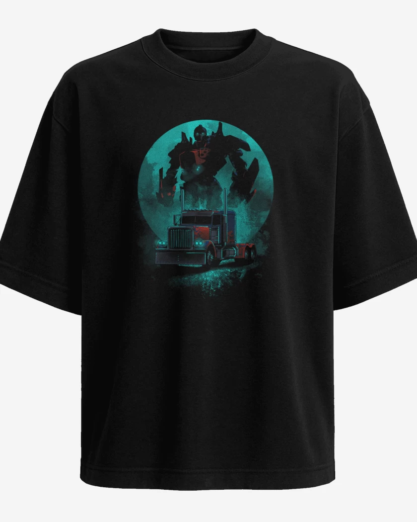 Polera Oversize Optimus prime