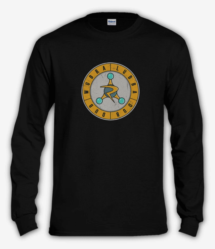 Polera manga larga Negro de R