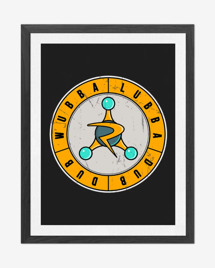 Cuadro decorativo Negro de R