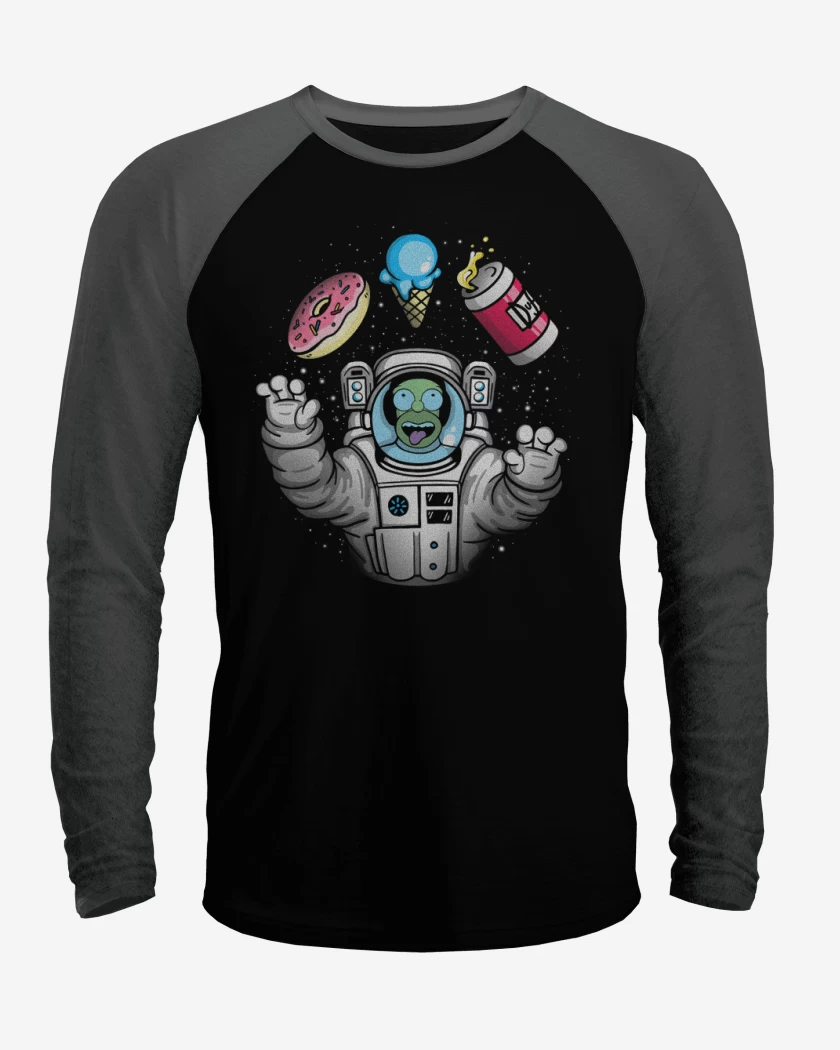 Polera Raglan Homero espacio