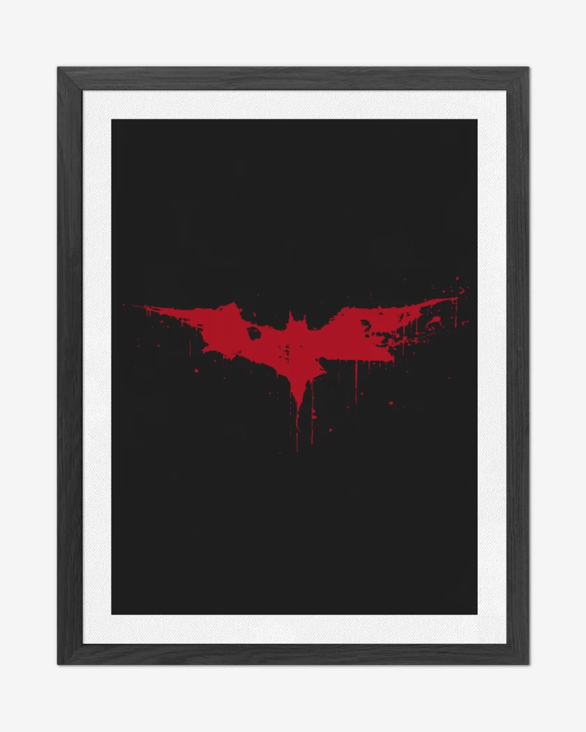 Cuadro decorativo El Murcielago - Logo Nolan