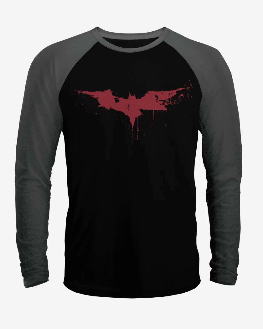 Polera Raglan El Murcielago - Logo Nolan