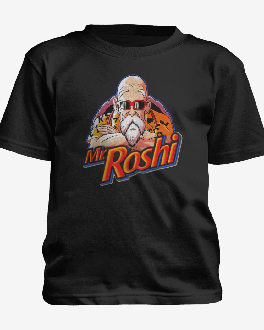 Polera de niño Negro de Mr roshi
