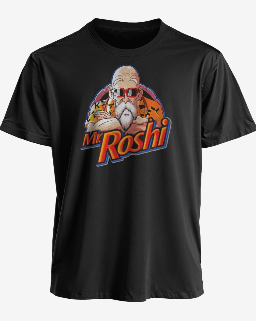 Polera premium Negro de Mr roshi