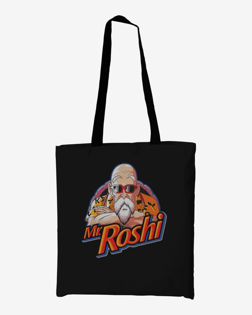 Totebag Negro de Mr roshi