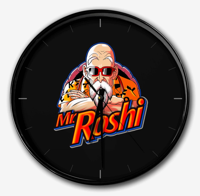 Reloj Negro de Mr roshi