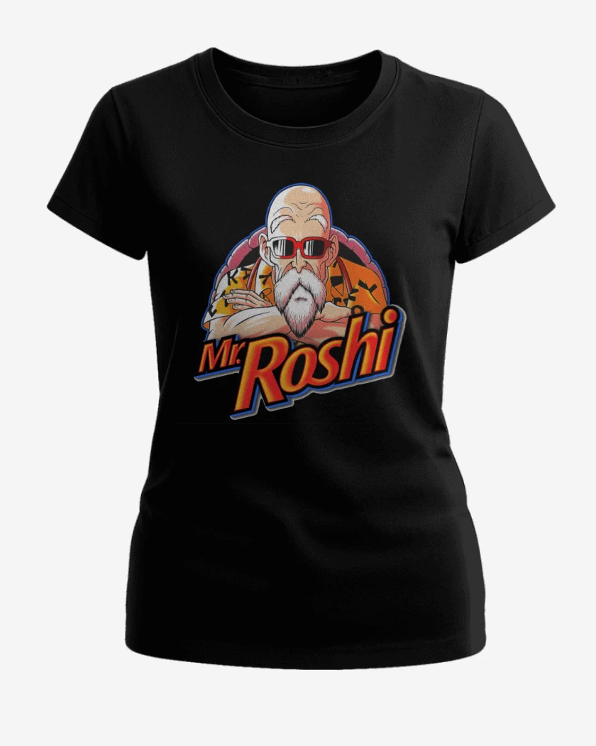 Polera de Mujer Negro de Mr roshi