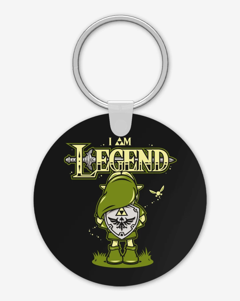 Llavero Negro de i am legend