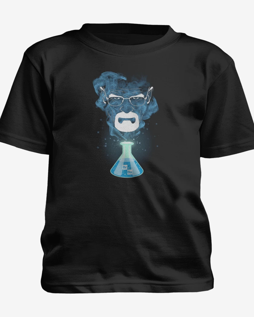Polera de niño Negro de Walter white
