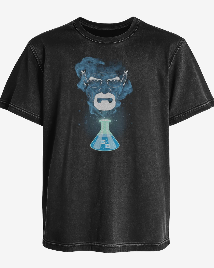 Polera desgastada Walter white