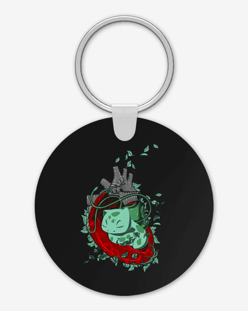 Llavero corazon bulbasaur