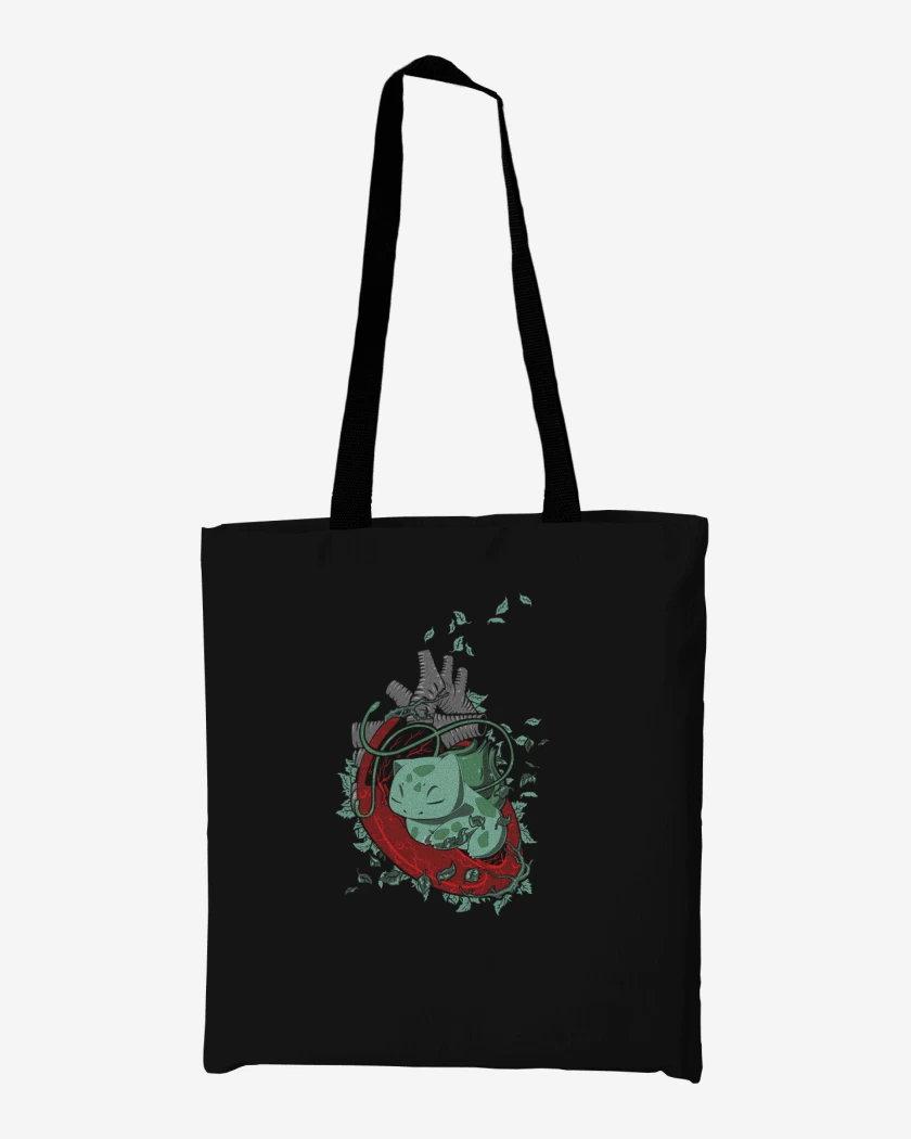 Totebag corazon bulbasaur